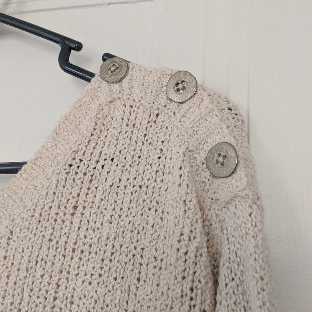 Soft and comfy Lucky Brand tan sweater - Picture 2 of 4